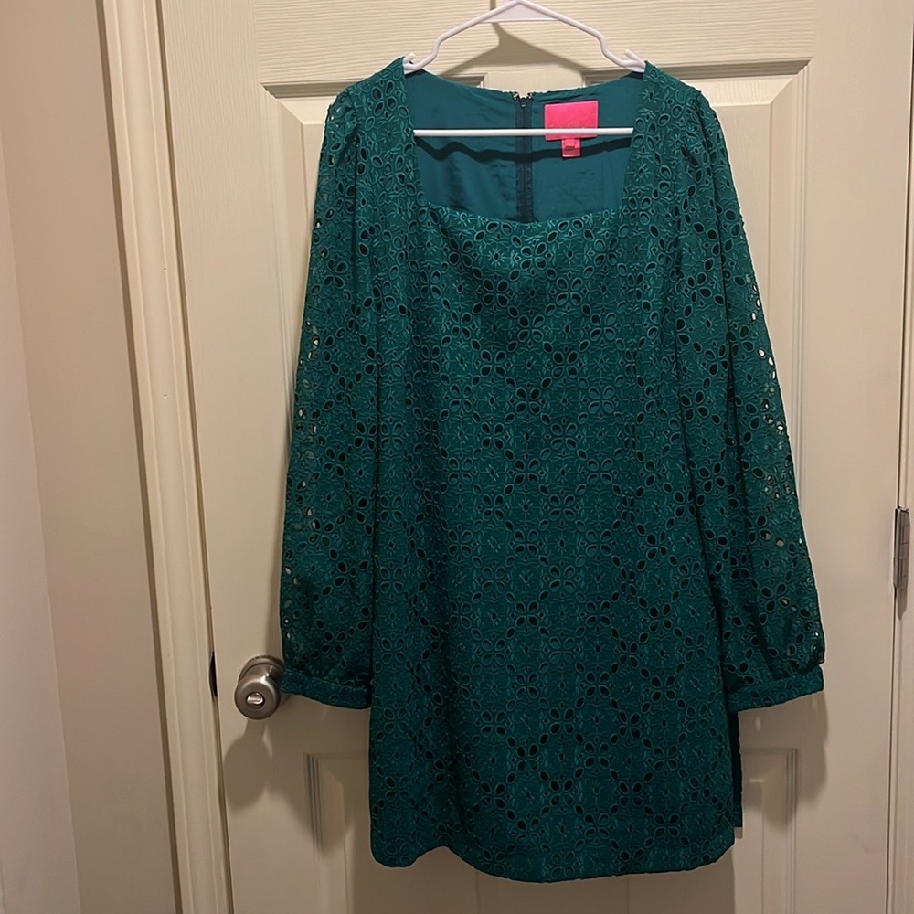 Green Romper Lilly Pulitzer